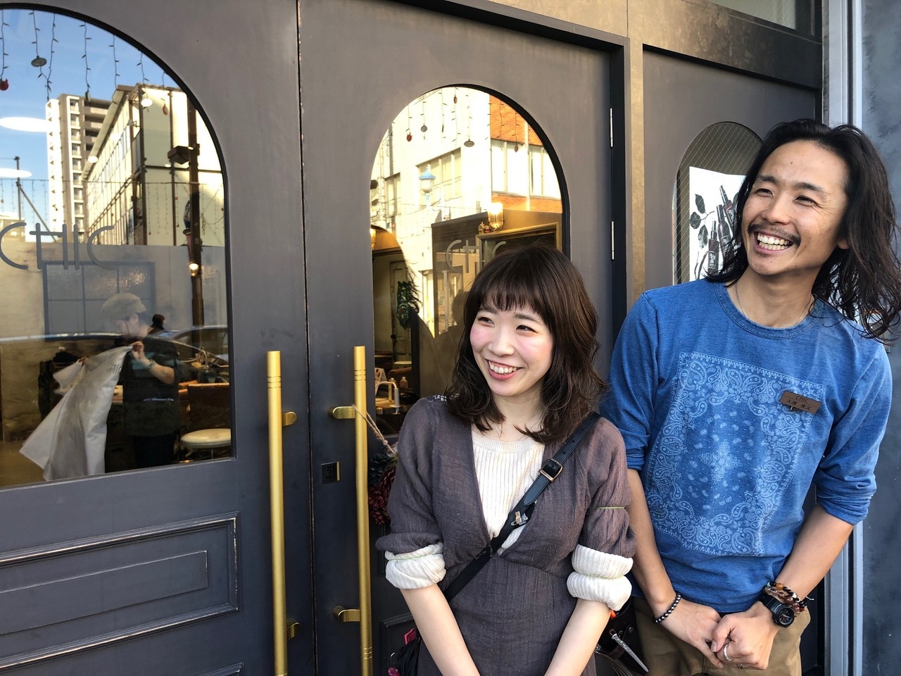 スタッフ一同、いつも笑顔でお迎えさせていただきます。